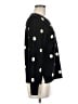 J.Crew 100% Cashmere Polka Dots Black Cashmere Pullover Sweater Size M - photo 4