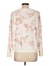 Z Supply Floral Ivory Pullover Sweater Size L - photo 2
