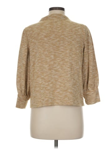 Madewell Gathered-Sleeve Mockneck Top (view 2)