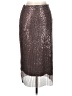 Walter Baker Metallic Silver Formal Skirt Size 6 - photo 1