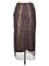 Walter Baker Metallic Silver Formal Skirt Size 6 - photo 2