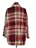 Torrid 100% Polyester Plaid Red Coat Size 3X Plus (3) - photo 2