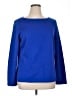St. John Blue Long Sleeve Top Size 14 - photo 1