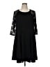 Torrid Black Cocktail Dress Size 1X Plus (1) - photo 1