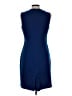 Tahari Solid Blue Cocktail Dress Size 10 - photo 2