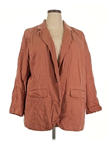 Madewell The Plus Larsen Blazer in Drapeweave (view 1)