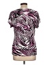 Diana Belle Pink Short Sleeve Top Size L - photo 2