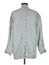 Madewell 100% Linen Checkered-gingham Teal Blazer Size M - photo 2