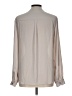 Zoa 100% Polyester Gray Long Sleeve Blouse Size L - photo 2