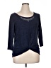 Diana Belle Blue 3/4 Sleeve Top Size XL - photo 1
