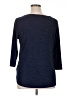 Diana Belle Blue 3/4 Sleeve Top Size XL - photo 2