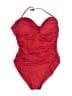La Blanca Solid Red One Piece Swimsuit Size S (estimated) - photo 1