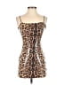 Unbranded Animal Print Brown Cocktail Dress Size XS - photo 1