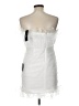 Lulu 100% Polyester White Cocktail Dress Size L - photo 2