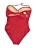 La Blanca Solid Red One Piece Swimsuit Size S (estimated) - photo 2