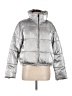 Gap 100% Nylon Metallic Silver Snow Jacket Size M - photo 1