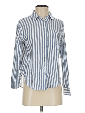 Caslon Long Sleeve Button-Down Shirt (view 1)