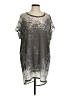 Nu Label Silver Short Sleeve Top Size S - photo 1