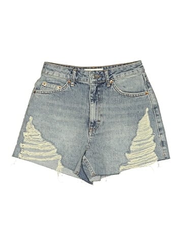 Topshop Denim Shorts (view 1)