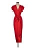 Amanda Uprichard 100% Polyester Red Cocktail Dress Size S - photo 1