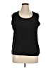 DressBarn Black Sleeveless Top Size 1X - photo 1