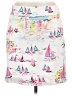 Talbots Outlet Print White Casual Skirt Size 8 Petite - photo 1