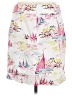 Talbots Outlet Print White Casual Skirt Size 8 Petite - photo 2
