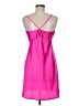 Renee C. Solid Pink Cocktail Dress Size M - photo 2