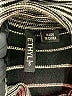 Ethyl Stripes Black Turtleneck Sweater Size S - photo 7