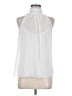 W by Worth 100% Polyester White Sleeveless Blouse Size 6 - photo 1