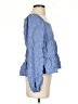 Altar'd State Blue Long Sleeve Blouse Size S - photo 4