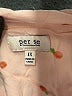 Per Se 100% Rayon Hearts Pink Short Sleeve Blouse Size 1X - photo 7