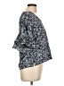 Vince Camuto 100% Polyester Blue Short Sleeve Blouse Size L - photo 4
