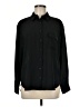 Pleione 100% Polyester Solid Black Long Sleeve Blouse Size M - photo 1