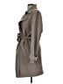 Theory Gray Wool Coat Size L - photo 5