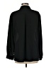 Pleione 100% Polyester Solid Black Long Sleeve Blouse Size M - photo 2