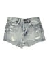 Blank NYC 100% Cotton Stars Blue Denim Shorts Size 28 waist - photo 1