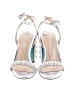 Betsey Johnson Silver Sandals Size 7 - photo 2