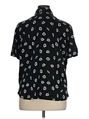 Talbots Short Sleeve Button-Down Shirt (view 2)