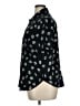 Talbots Floral Black Short Sleeve Button-Down Shirt Size XL - photo 5