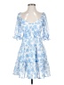 Trixxi 100% Polyester Blue Cocktail Dress Size S - photo 1
