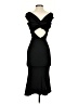 Katie May Solid Black Cocktail Dress Size XS - photo 2