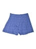 Shein Print Blue Shorts Size 6 - photo 1