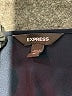 Express 100% Polyester Solid Blue Casual Dress Size XL - photo 7