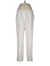Purejill 100% Linen Solid Ivory Linen Pants Size M - photo 1