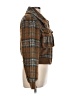 7 For All Mankind 100% Recycled Polyester Plaid Brown Jacket Size L - photo 4