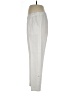 Purejill 100% Linen Solid Ivory Linen Pants Size M - photo 5