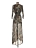 Live 4 Truth 100% Polyester Paisley Gray Cocktail Dress Size S - photo 2