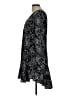 Leith 100% Polyester Paisley Black Casual Dress Size L - photo 5