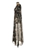 Live 4 Truth 100% Polyester Paisley Gray Cocktail Dress Size S - photo 5
